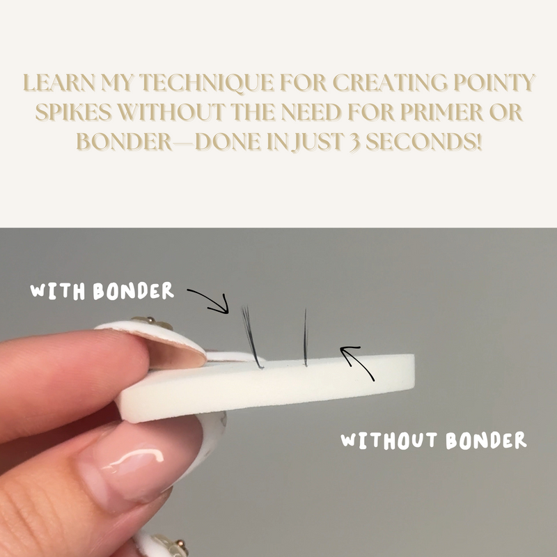 Pointy spikes with no primer or bonder